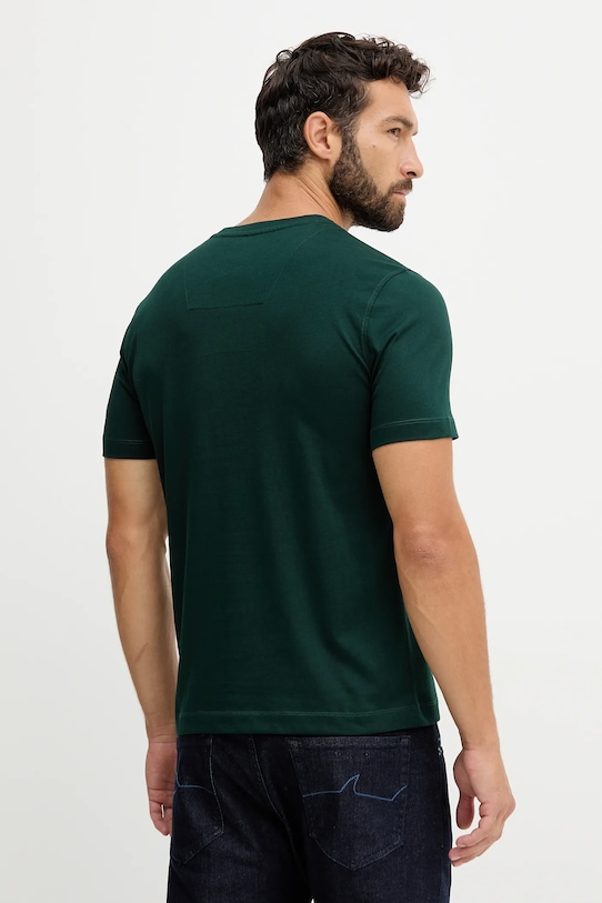 Βαμβακερό μπλουζάκι Aeronautica Militare TS1580UJ00372 πράσινο AW25