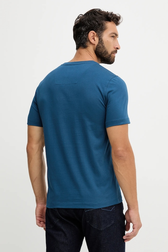 Bavlněné tričko Aeronautica Militare TS1580UJ00372 modrá AW25