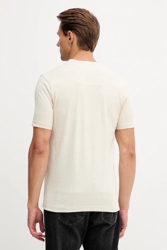 Ρούχα Βαμβακερό μπλουζάκι Aeronautica Militare TS2479UJ00641 μπεζ