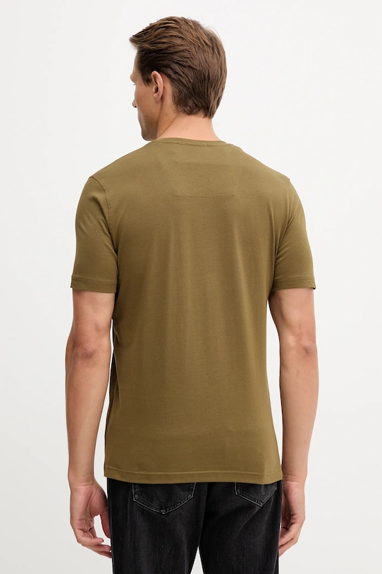 Oblečení Bavlněné tričko Aeronautica Militare TS2479UJ00641 zelená