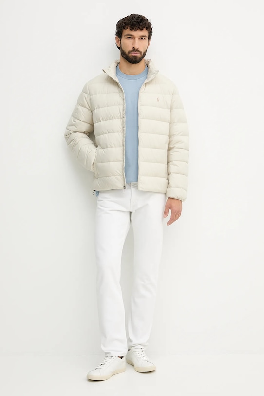 Бавовняна футболка BOSS Orange 50551642 блакитний AW25