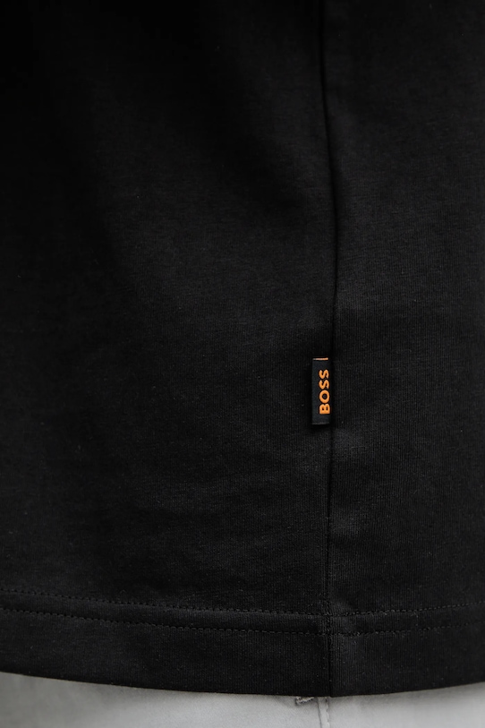 BOSS Orange tricou din bumbac 50554615 negru