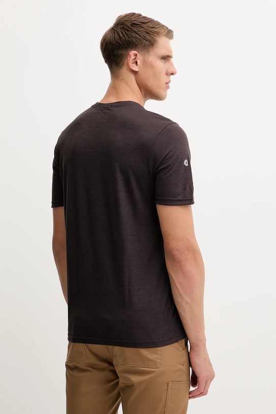 Odzież Smartwool t-shirt sportowy SW002977 brązowy