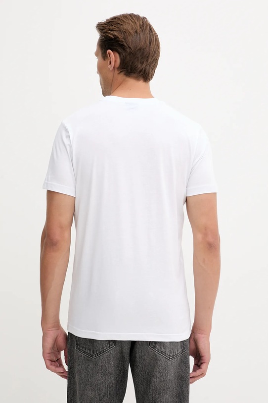Odzież Karl Lagerfeld Jeans t-shirt bawełniany A4M17020 biały