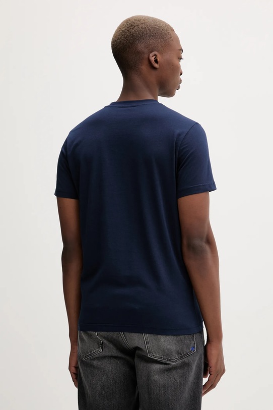 Îmbrăcăminte Karl Lagerfeld Jeans tricou din bumbac A4M17020 bleumarin