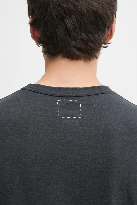 Μπλουζάκι Visvim jumbo tee s/s 125105010019 μαύρο