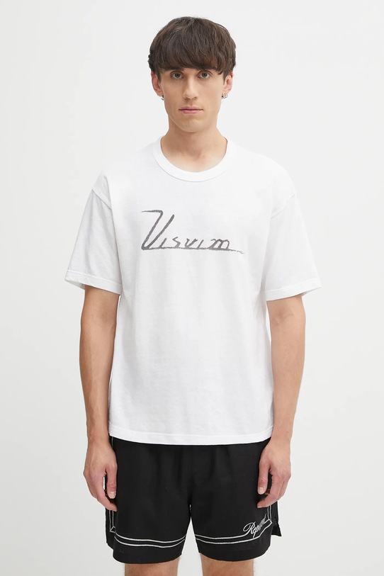 Visvim t-shirt jumbo tee s/s regular biały 125105010025