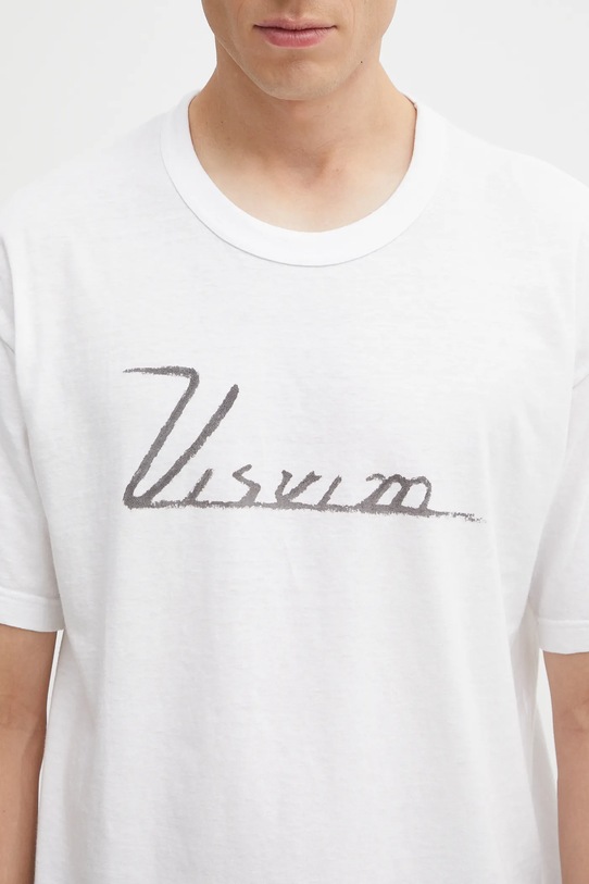 Visvim t-shirt jumbo tee s/s biały 125105010025