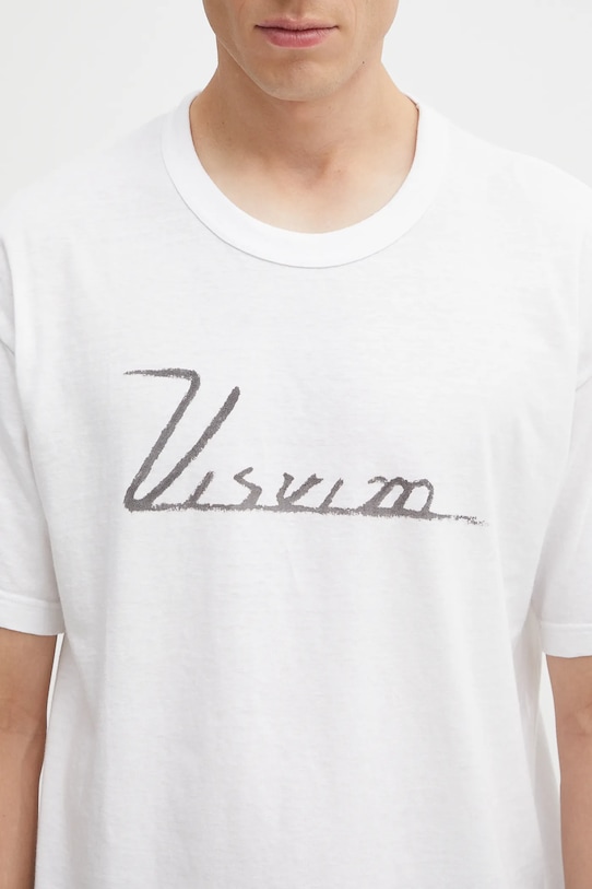 Visvim t-shirt jumbo tee s/s biały 125105010025