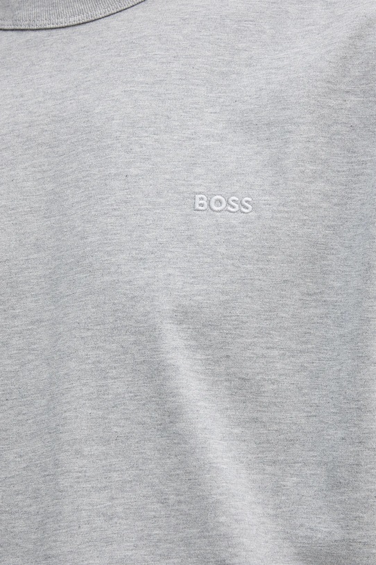 BOSS t-shirt bawełniany 50546404 szary