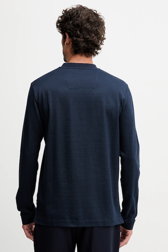 Îmbrăcăminte BOSS longsleeve din bumbac 50549387 bleumarin