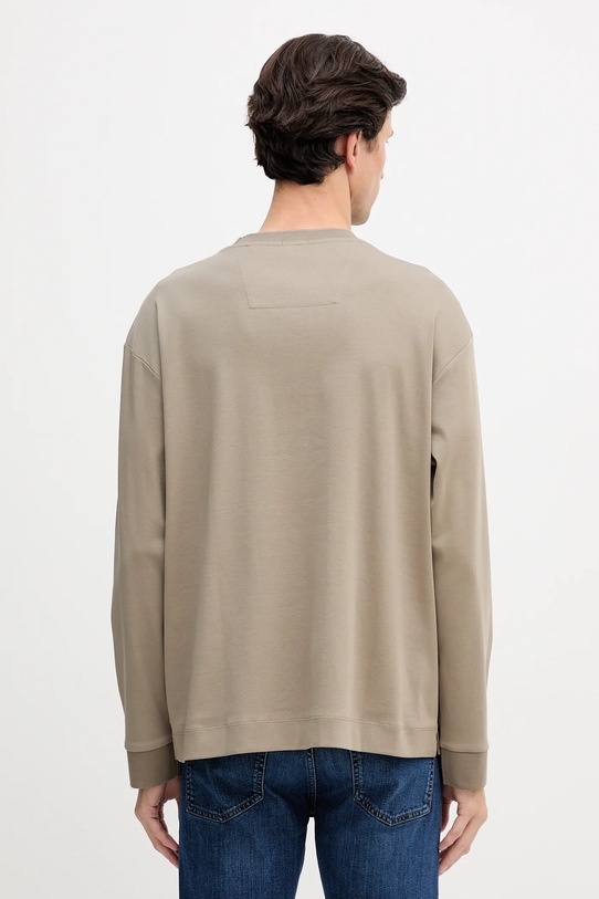 Odzież BOSS longsleeve bawełniany 50557846 zielony