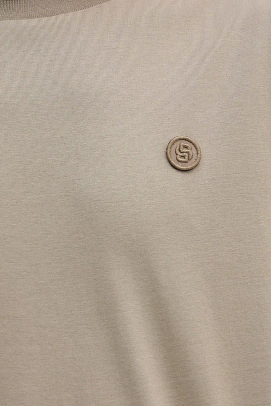 BOSS longsleeve bawełniany 50557846 zielony