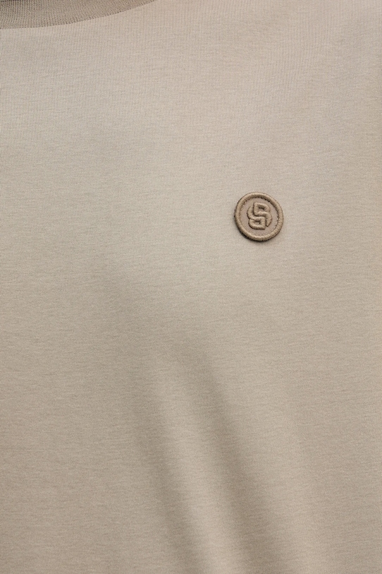 BOSS longsleeve bawełniany 50557846 zielony