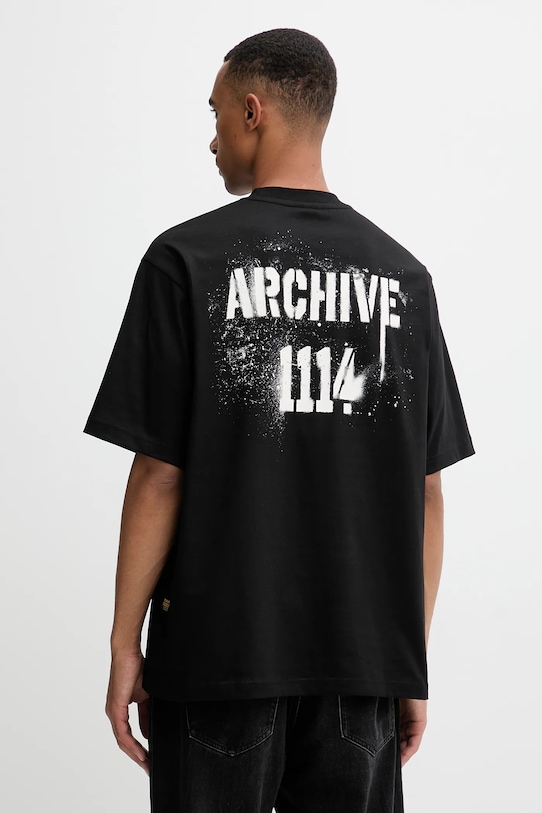 G-Star pamut póló 0 pamut fekete D27719.C336