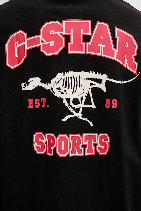 G-Star t-shirt bawełniany 0 D27722.C336 czarny