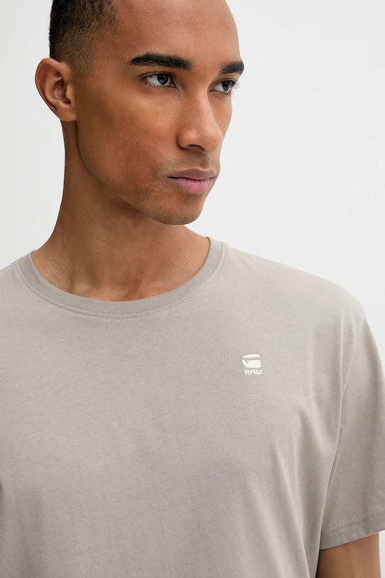 G-Star t-shirt bawełniany szary D16411.336.G106