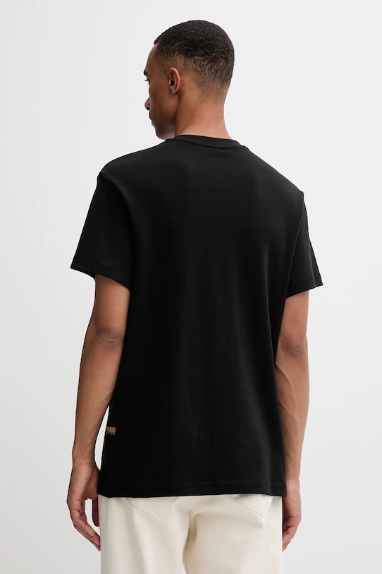 Odzież G-Star t-shirt bawełniany D26821.D976 czarny