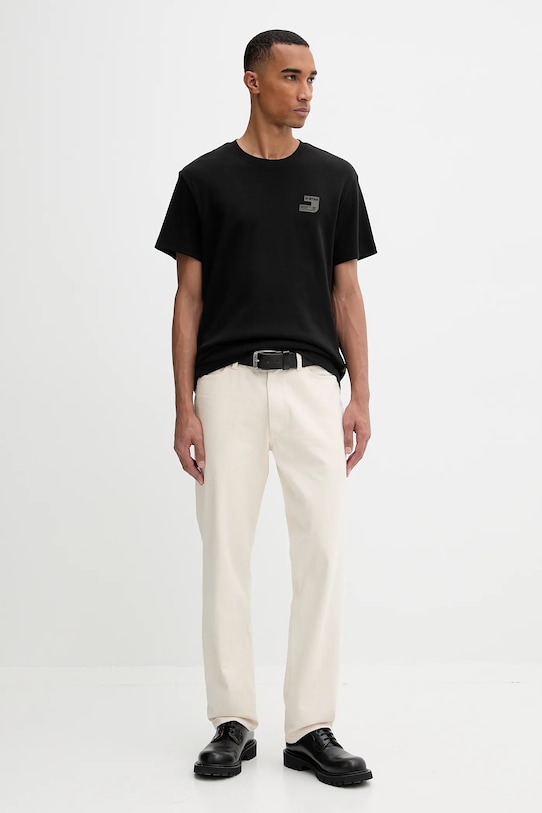 G-Star t-shirt bawełniany czarny D26821.D976