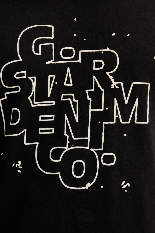 G-Star t-shirt bawełniany D26824.D975 czarny