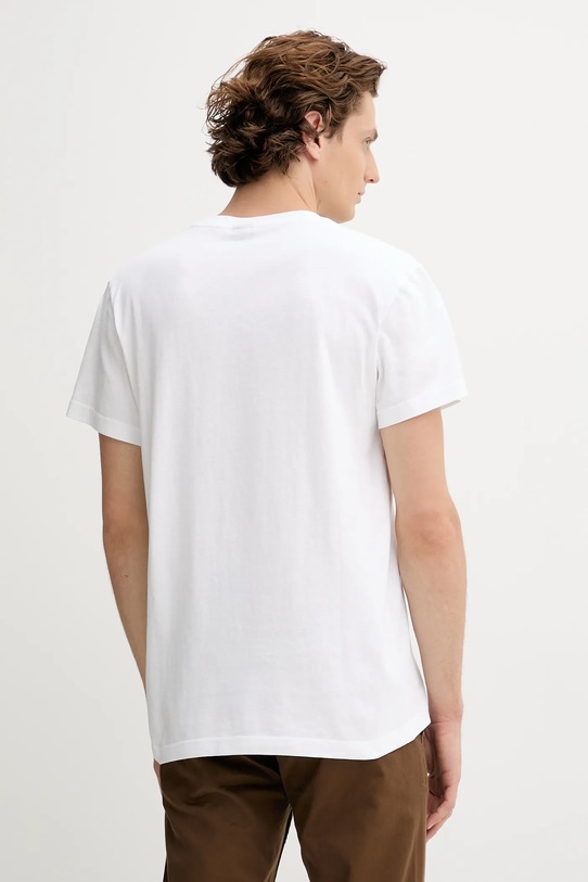 Odzież G-Star t-shirt bawełniany D26833.D101 biały