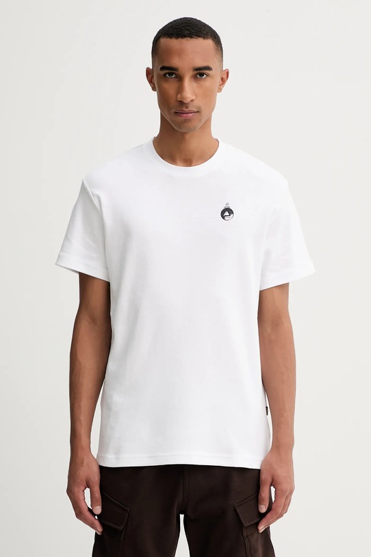 Îmbrăcăminte G-Star tricou din bumbac D27721.D976 alb