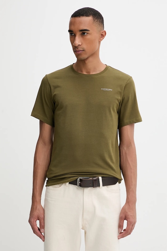 G-Star tricou print verde D19070.C723.C744