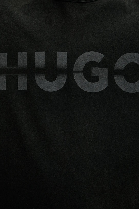 Hugo Blue longsleeve bawełniany 50546541 czarny