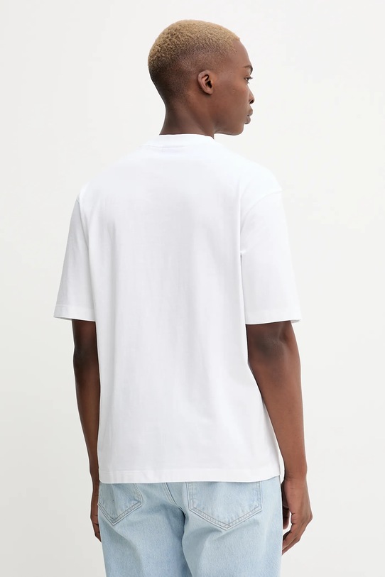 Odzież Hugo Blue t-shirt bawełniany 50549120 biały
