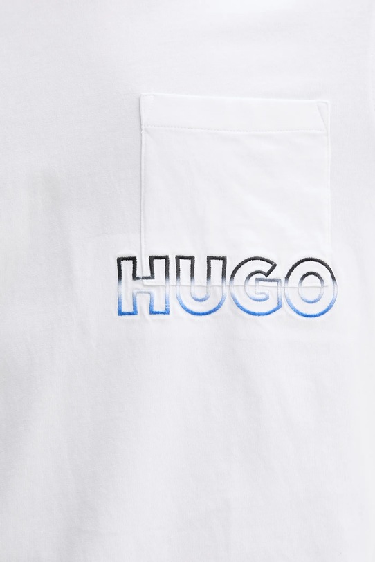 Hugo Blue t-shirt bawełniany 50549120 biały