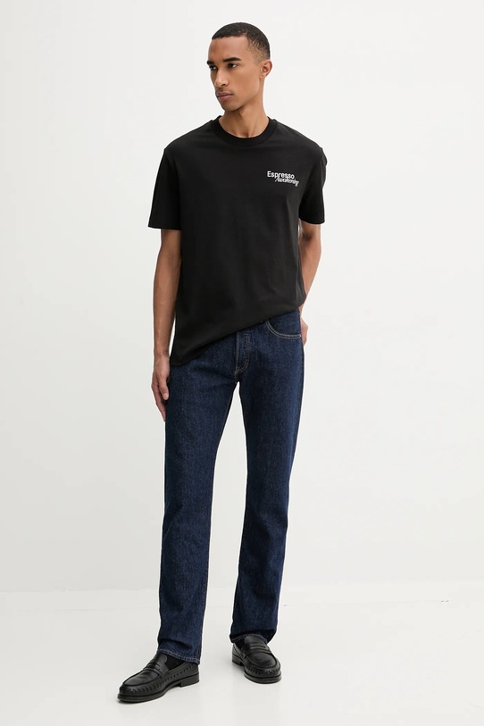 Marc O'Polo tricou din bumbac 5000007619 negru AW25