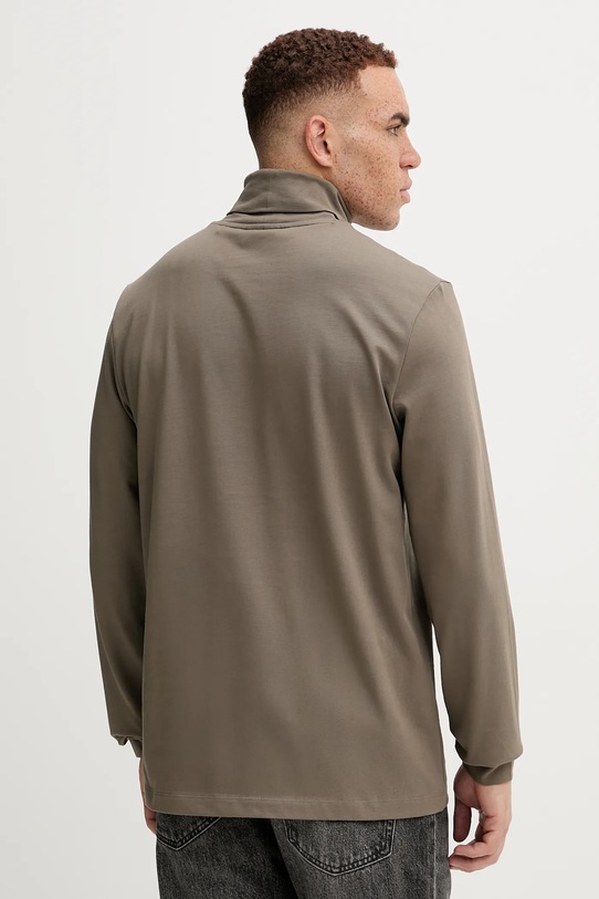 Odzież HUGO longsleeve bawełniany 50547372 zielony