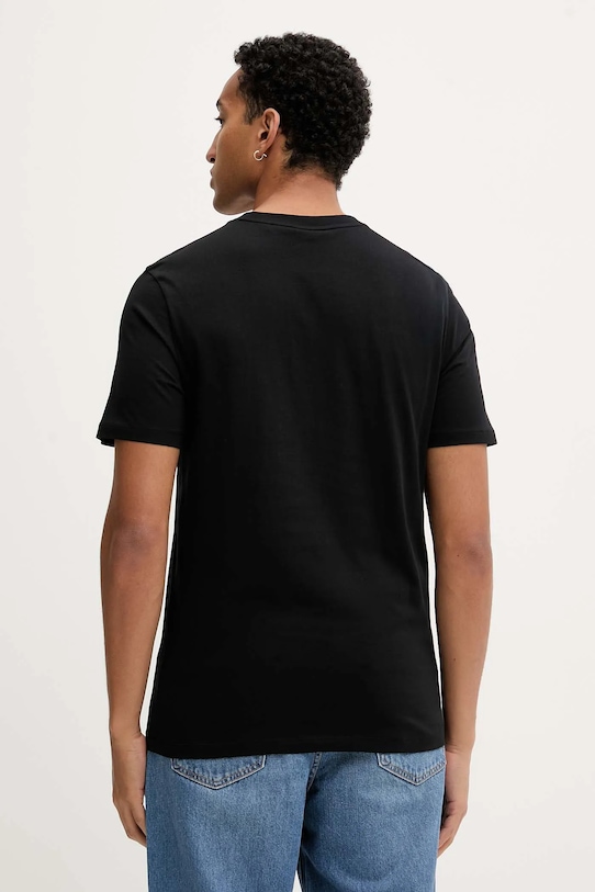 Ρούχα Βαμβακερό μπλουζάκι HUGO 50548565 μαύρο