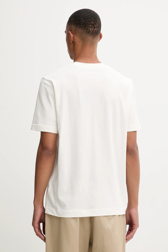 Одежда Хлопковая футболка Marc O'Polo 528230551196 бежевый