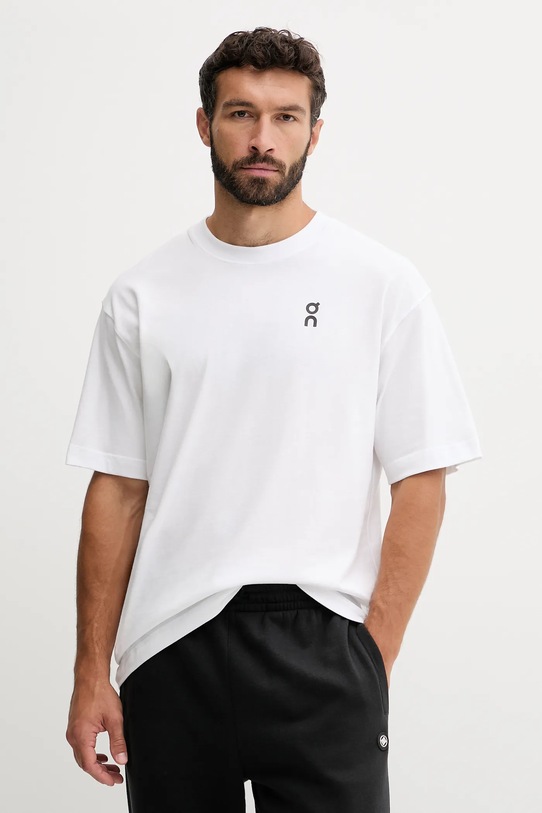 Бавовняна футболка On Club T бавовна білий 1ME10050069