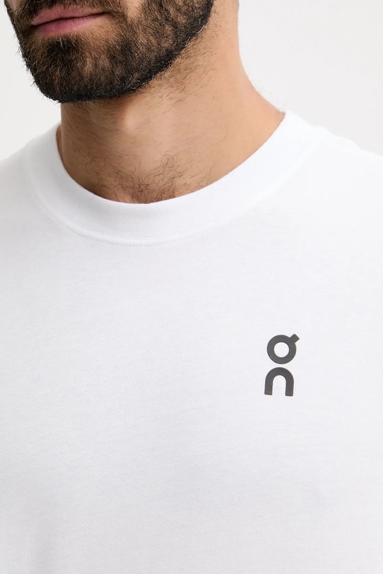 Бавовняна футболка On Club T 1ME10050069 білий