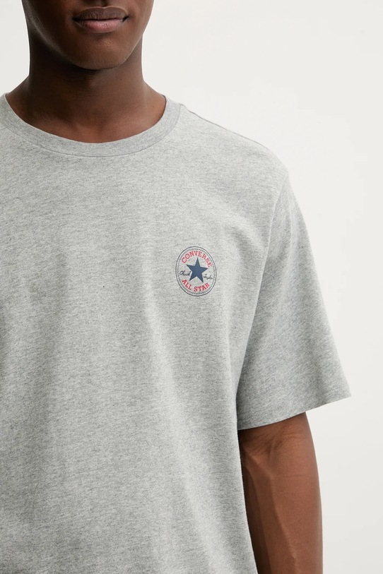 Converse tricou din bumbac CVM5T565 gri