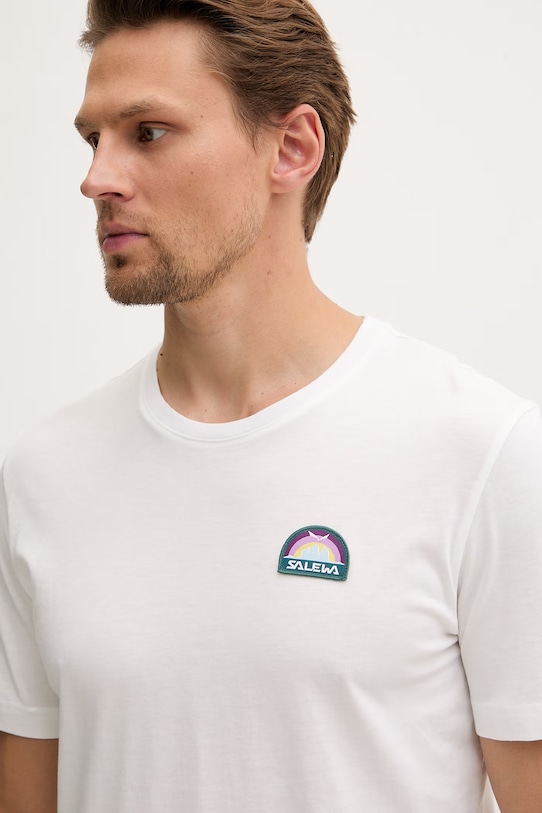 Salewa tricou Eagle Anniversary alb 00.0000029202