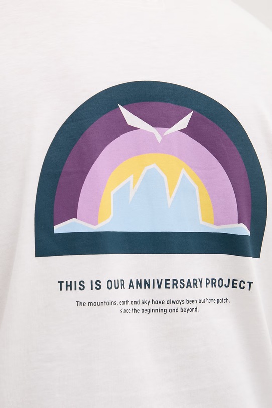 Tričko Salewa Eagle Anniversary 00.0000029202 biela