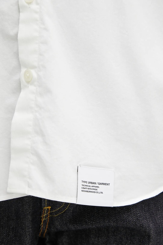 Βαμβακερό πουκάμισο NEIGHBORHOOD over shirt ss λευκό 251BENH.SHM02