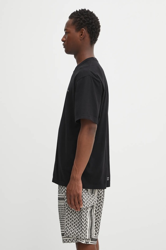 NEIGHBORHOOD t-shirt in cotone nh . tee ss-9 251PCNH.ST09 nero AW25