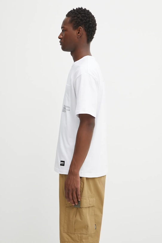 NEIGHBORHOOD t-shirt sheltech crewneck-p ss 251BWNH.CSM01 bianco AW25