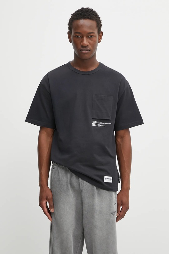 NEIGHBORHOOD t-shirt sheltech crewneck-p ss regolare nero 251BWNH.CSM01