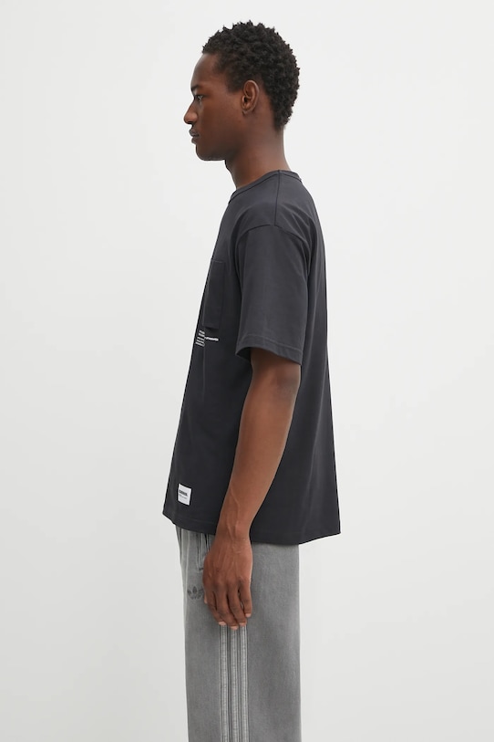 NEIGHBORHOOD t-shirt sheltech crewneck-p ss 251BWNH.CSM01 nero AW25