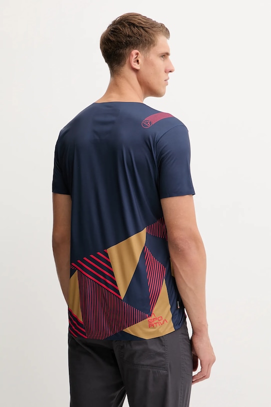 Odzież LA Sportiva t-shirt sportowy Comp ZACT184 granatowy