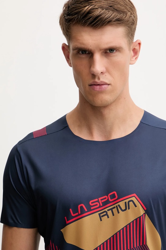LA Sportiva t-shirt sportowy Comp granatowy ZACT184