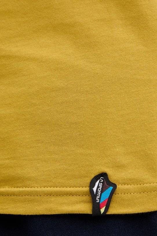 LA Sportiva t-shirt bawełniany Circle Logo ZACT189 zielony