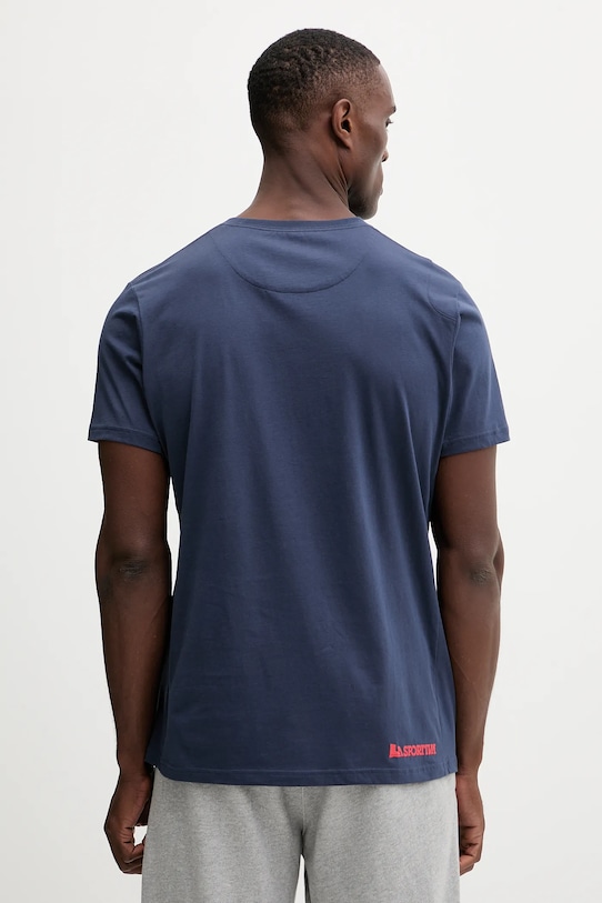 Îmbrăcăminte LA Sportiva tricou din bumbac Circle Logo ZACT189 bleumarin