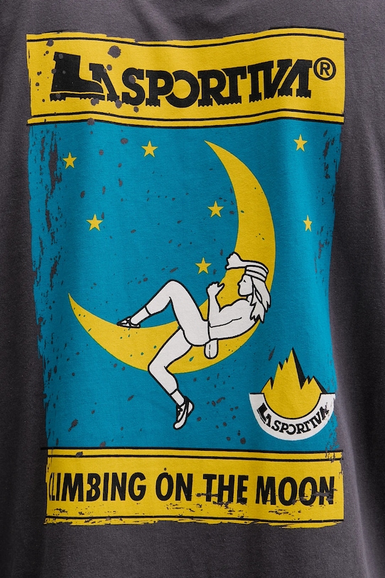 LA Sportiva t-shirt bawełniany Moon Climb ZACT193