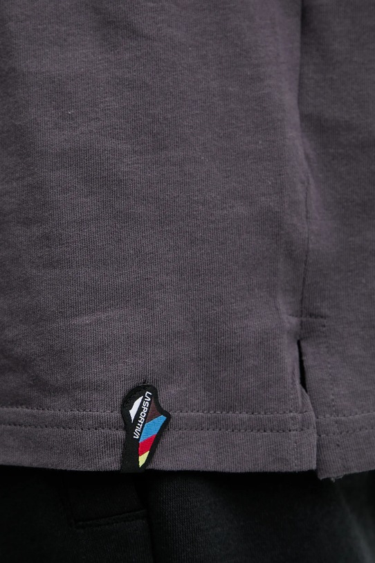 LA Sportiva t-shirt bawełniany Moon Patch ZACT231 szary
